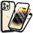 Custodia Silicone Trasparente Laterale 360 Gradi Cover ZJ3 per Apple iPhone 14 Pro