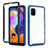 Custodia Silicone Trasparente Laterale 360 Gradi Cover ZJ3 per Samsung Galaxy A31