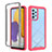 Custodia Silicone Trasparente Laterale 360 Gradi Cover ZJ3 per Samsung Galaxy A72 5G