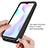 Custodia Silicone Trasparente Laterale 360 Gradi Cover ZJ3 per Xiaomi Redmi 9A