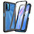 Custodia Silicone Trasparente Laterale 360 Gradi Cover ZJ3 per Xiaomi Redmi 9T 4G