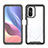 Custodia Silicone Trasparente Laterale 360 Gradi Cover ZJ3 per Xiaomi Redmi K40 Pro+ Plus 5G