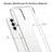 Custodia Silicone Trasparente Laterale 360 Gradi Cover ZJ4 per Samsung Galaxy A32 5G