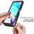 Custodia Silicone Trasparente Laterale 360 Gradi Cover ZJ4 per Xiaomi Redmi 10 4G