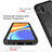 Custodia Silicone Trasparente Laterale 360 Gradi Cover ZJ4 per Xiaomi Redmi 10A 4G