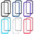 Custodia Silicone Trasparente Laterale 360 Gradi Cover ZJ4 per Xiaomi Redmi 9AT