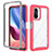 Custodia Silicone Trasparente Laterale 360 Gradi Cover ZJ4 per Xiaomi Redmi K40 Pro+ Plus 5G