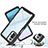 Custodia Silicone Trasparente Laterale 360 Gradi Cover ZJ4 per Xiaomi Redmi Note 10 Pro 4G
