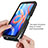 Custodia Silicone Trasparente Laterale 360 Gradi Cover ZJ4 per Xiaomi Redmi Note 11T 5G