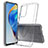 Custodia Silicone Trasparente Laterale 360 Gradi Cover ZJ5 per Xiaomi Mi 10T 5G Chiaro