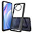 Custodia Silicone Trasparente Laterale 360 Gradi Cover ZJ5 per Xiaomi Mi 10T Lite 5G Nero