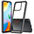 Custodia Silicone Trasparente Laterale 360 Gradi Cover ZJ5 per Xiaomi Redmi 10 India Nero