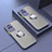 Custodia Silicone Trasparente Laterale con Magnetico Anello Supporto T01 per Xiaomi Poco F4 GT 5G