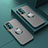 Custodia Silicone Trasparente Laterale con Magnetico Anello Supporto T01 per Xiaomi POCO M3 Pro 5G