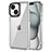 Custodia Silicone Trasparente Laterale Cover AC1 per Apple iPhone 15