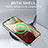 Custodia Silicone Trasparente Laterale Cover AC1 per Samsung Galaxy A12