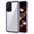 Custodia Silicone Trasparente Laterale Cover AC1 per Xiaomi Redmi Note 11 Pro 5G Lavanda