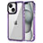 Custodia Silicone Trasparente Laterale Cover AC2 per Apple iPhone 14