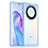 Custodia Silicone Trasparente Laterale Cover J01S per Huawei Honor X9a 5G Cielo Blu