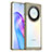 Custodia Silicone Trasparente Laterale Cover J01S per Huawei Honor X9a 5G Grigio