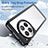 Custodia Silicone Trasparente Laterale Cover J01S per OnePlus 12R 5G