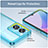Custodia Silicone Trasparente Laterale Cover J01S per Oppo A1x 5G