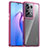 Custodia Silicone Trasparente Laterale Cover J01S per Oppo Reno9 Pro+ Plus 5G Lavanda