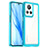 Custodia Silicone Trasparente Laterale Cover J01S per Realme GT2 Master Explorer Cielo Blu