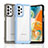 Custodia Silicone Trasparente Laterale Cover J01S per Samsung Galaxy A23 4G