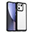 Custodia Silicone Trasparente Laterale Cover J01S per Xiaomi Mi 13 5G Nero