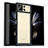Custodia Silicone Trasparente Laterale Cover J01S per Xiaomi Mix Fold 2 5G Nero