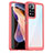 Custodia Silicone Trasparente Laterale Cover J01S per Xiaomi Poco X4 NFC Rosso
