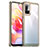 Custodia Silicone Trasparente Laterale Cover J01S per Xiaomi Redmi Note 10T 5G