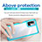 Custodia Silicone Trasparente Laterale Cover J01S per Xiaomi Redmi Note 11 SE 5G