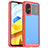 Custodia Silicone Trasparente Laterale Cover J01S per Xiaomi Redmi Note 11R 5G