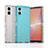 Custodia Silicone Trasparente Laterale Cover J02S per Sony Xperia 5 V