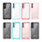 Custodia Silicone Trasparente Laterale Cover M03 per Samsung Galaxy S21 5G