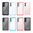 Custodia Silicone Trasparente Laterale Cover M03 per Samsung Galaxy S21 FE 5G