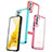 Custodia Silicone Trasparente Laterale Cover M03 per Samsung Galaxy S21 FE 5G