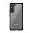 Custodia Silicone Trasparente Laterale Cover M03 per Samsung Galaxy S21 FE 5G Nero