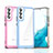 Custodia Silicone Trasparente Laterale Cover M03 per Samsung Galaxy S23 Plus 5G