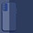 Custodia Silicone Trasparente Laterale Cover P01 per Xiaomi Redmi 9T 4G Blu