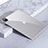 Custodia Silicone Trasparente Laterale Cover per Apple iPad Pro 11 (2021) Bianco