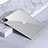 Custodia Silicone Trasparente Laterale Cover per Apple iPad Pro 12.9 (2021) Bianco