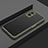 Custodia Silicone Trasparente Laterale Cover per Oppo F21 Pro 5G Verde Militare