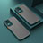 Custodia Silicone Trasparente Laterale Cover per Xiaomi Poco F4 5G Verde Notte