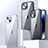 Custodia Silicone Trasparente Laterale Cover QC2 per Apple iPhone 14