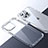 Custodia Silicone Trasparente Laterale Cover QC2 per Apple iPhone 14 Pro Max Chiaro