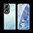 Custodia Silicone Trasparente Laterale Cover W01L per Huawei Honor 80 Pro 5G