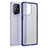 Custodia Silicone Trasparente Laterale Cover W01L per Oppo Find X5 5G